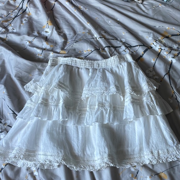 Spell and the gypsy collection x Lisa Danielle DARLING MINI SKIRT ruffle tiered